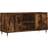 vidaXL 104x35x50cm Smoked Oak TV-bord 104x50cm