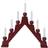 Star Trading Emma Red Adventsljusstake 45cm