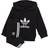 Adidas Infant Adicolor Hoodie Set - Black/White (H25218)