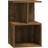 vidaXL Engineered Wood Smoked Oak Sängbord 35x35cm