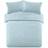 Brentfords Teddy Fleece Duvet Cover Blue (230x220cm)