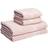 Lord Nelson Terrycloth Gästhandduk Rosa (50x30cm)