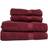 Lord Nelson Terrycloth Gästhandduk Röd (50x30cm)