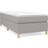 vidaXL Fabric Light Grey Ramsäng 90x200cm
