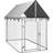 vidaXL Outdoor Dog Kennel with Roof 200x100x150cm