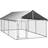 vidaXL Outdoor Dog Cage with Roof 200x150cm