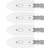 Makeup Mekka No Crease Hair Clips 4-pack