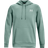 Under Armour Men's Essential Fleece Hoodie - Fresco Green/White