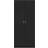 vidaXL 800622 Black Garderob 80x180cm