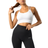 ICANIWILL Define Seamless Sports Bra - White