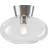 Belid Bullo Aluminium/Clear Glass Takplafond ∅ 27cm