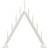 Konstsmide 3932 Matte White Adventsljusstake 60cm