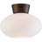 Belid Bullo Oxide/Opal Glass Ceiling Flush Light 27cm