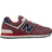 New Balance 574 - Rode/Navy