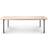 Eva Solo Savoye White Oiled Sofabord 50x120cm