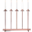 Konstsmide Metal Copper Adventsljusstake 45.5cm