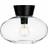 Belid Bullo Black/Clear Glass Takplafond ∅ 27cm