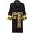 Versace Barocco Terry Robe - Black