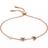 Emporio Armani Components Bracelet - Rose Gold/Black/Transparent