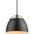 Halo Design Oslo Black Pendant Lamp 24cm