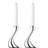 Georg Jensen Cobra Silver Lysestage 16cm 2stk