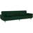 vidaXL 337584 Dark Green Sofa 200cm 2 personers