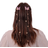 Shein 2 Butterfly Tassel Press Clip Hair Clips