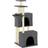 vidaXL Cat Tree with Sisal Scratching Posts 122 cm Dark Grey