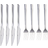 aida Raw Stainless Steel Bestickset 8st