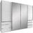 Mid you Sliding White Wardrobe 300x216cm