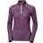 Helly Hansen Women's Lifa Merino Midweight Half-Zip Base Layer - Amethyst