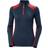 Helly Hansen Women's Lifa Merino Midweight Half-Zip Base Layer - Navy