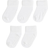 H&M Baby Non-Slip Socks 5-pack - White