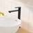 Hansgrohe Rebris S 72590670 Single Lever Basin Mixer 240 Coolstart Ecosmart+ For Washbowls With Pop Up Waste Matt Black Black