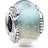 Pandora Murano Glass & Curved Feather Charm - Silver/Multicolour