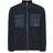 Knowledge Cotton Apparel Men's Oversized Raglan Teddy Polyester Zip Sweat, XL, Total Eclipse