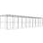 Gabiona Anbaugabione Typ 4 100 cm x 20 cm x 20 cm Maschenweite 10 cm x 10 cm C-Ring