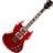 Flight Pioneer Tenor E-Ukulele Cherry