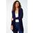 Roman Ribbed Edge To Edge Cardigan Midnight