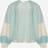 Noella Liana Knit Cardigan Lightblue/White