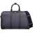 Gucci Ophidia Leather-Trimmed Monogrammed Coated-Canvas Weekend Bag - Black