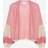 Noella Liana Knit Cardigan White/Rose