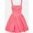 Staud Landscape bustier cotton-blend minidress pink