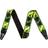 Fender Neon Monogrammed Strap Neon Green/Neon Yellow Gitarrengurt