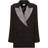 Khaite Balton Crystal Embellished Blazer - Brown