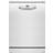 Bosch 4242005437351 Rustfrit stål, Hvid