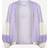 Noella Liana Knit Cardigan Lavender/White