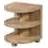 Woood Darren Natural Småbord 36cm