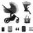 Kinderkraft Prime 2 Grey (Duo)