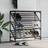 vidaXL Brown Oak 90 x 30 x 85 cm Shoe Rack